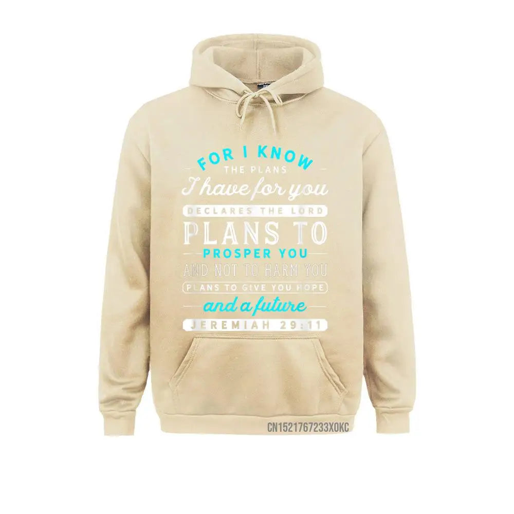 Hoodie Unisex - Jeremiah 29 11 Hope Bible Verse
