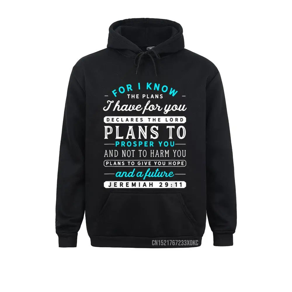 Hoodie Unisex - Jeremiah 29 11 Hope Bible Verse