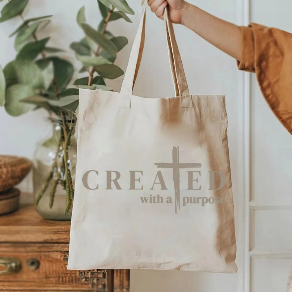 Created With a Purpose - Tote Bag