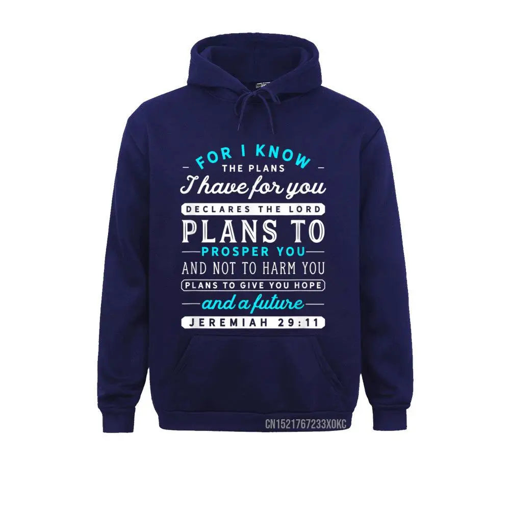 Hoodie Unisex - Jeremiah 29 11 Hope Bible Verse