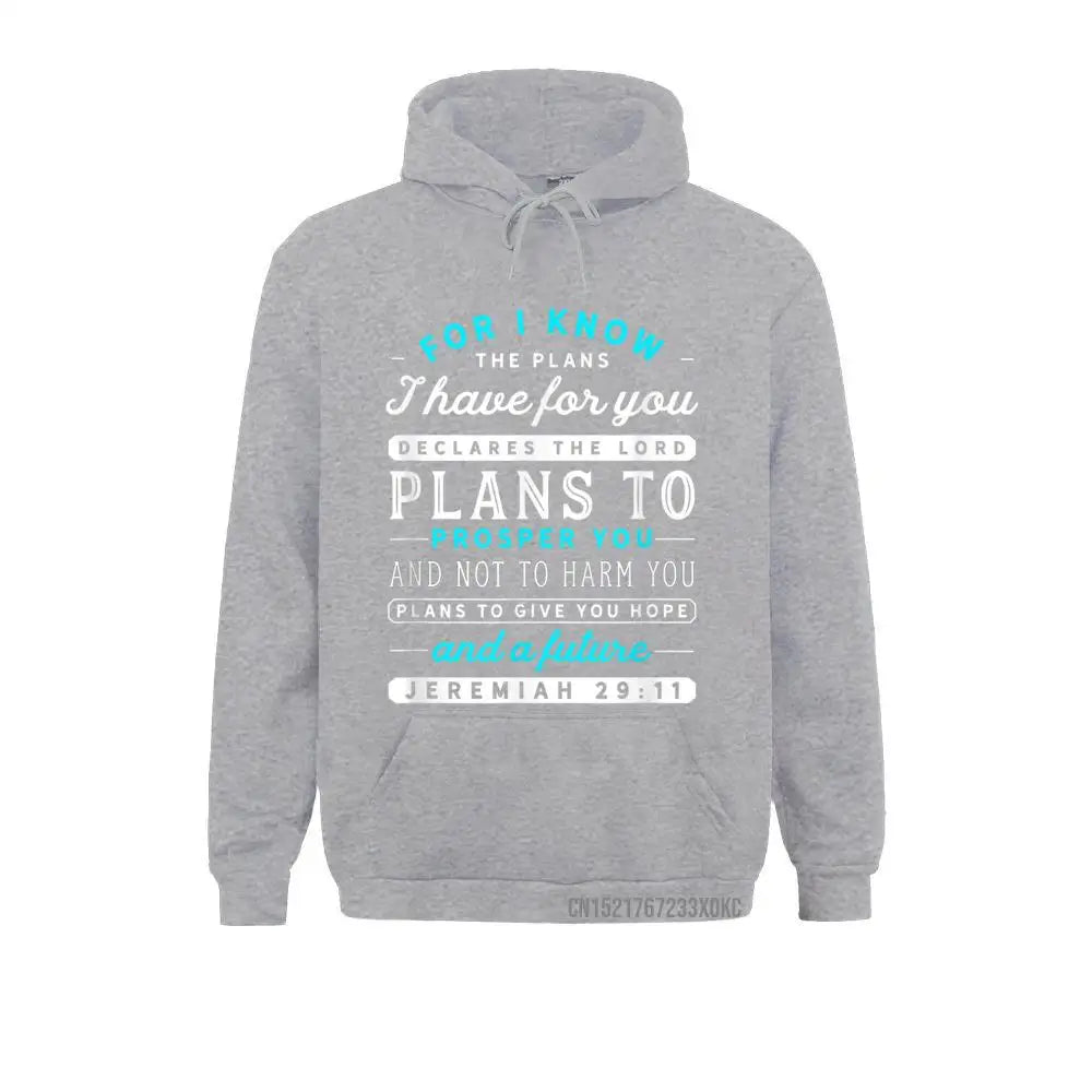 Hoodie Unisex - Jeremiah 29 11 Hope Bible Verse