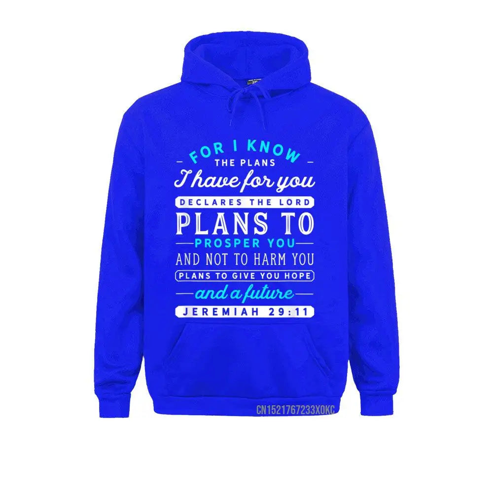Hoodie Unisex - Jeremiah 29 11 Hope Bible Verse