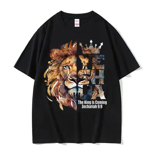 Lion of Judah – Yeshua Crown Unisex T-Shirt