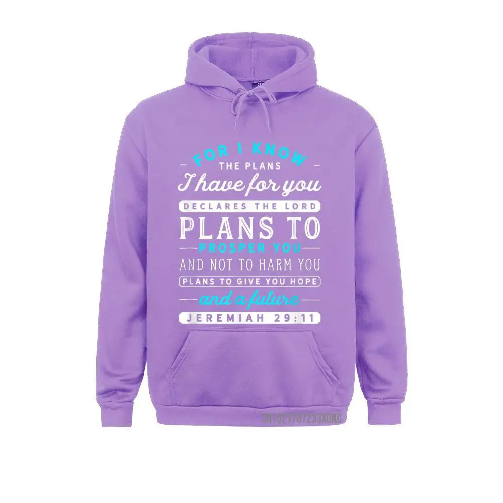 Hoodie Unisex - Jeremiah 29 11 Hope Bible Verse