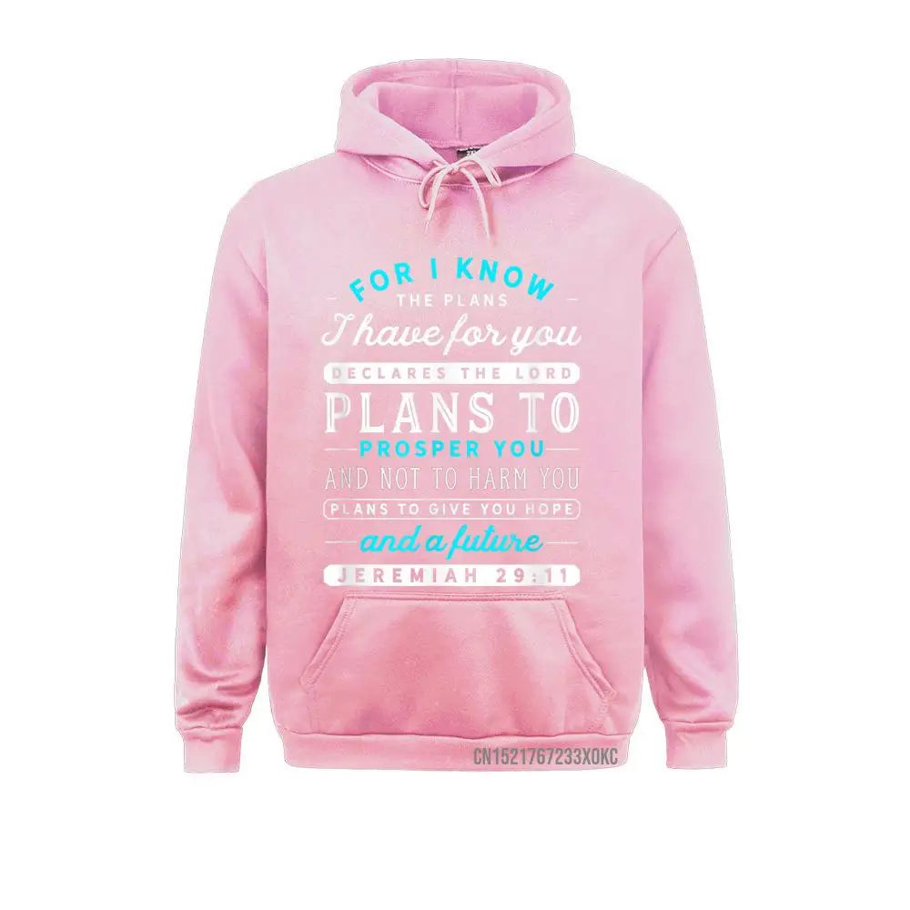 Hoodie Unisex - Jeremiah 29 11 Hope Bible Verse