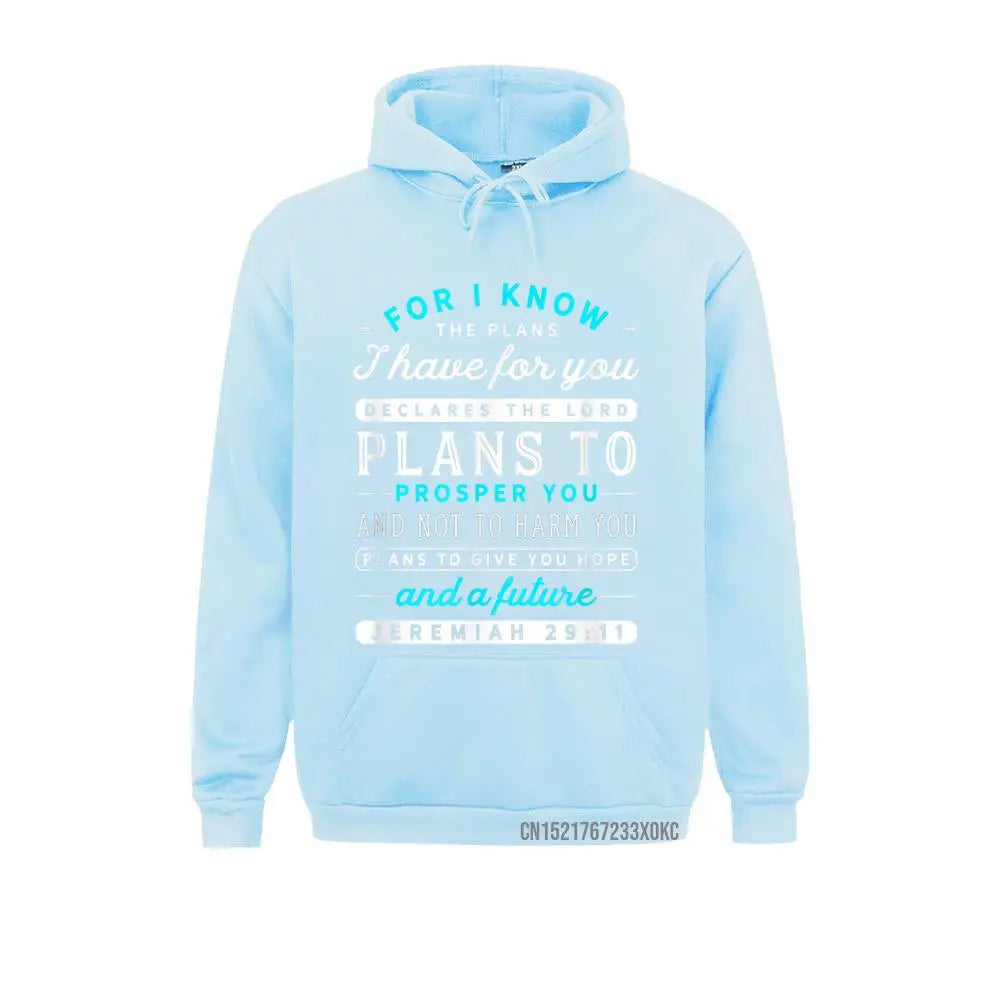 Hoodie Unisex - Jeremiah 29 11 Hope Bible Verse