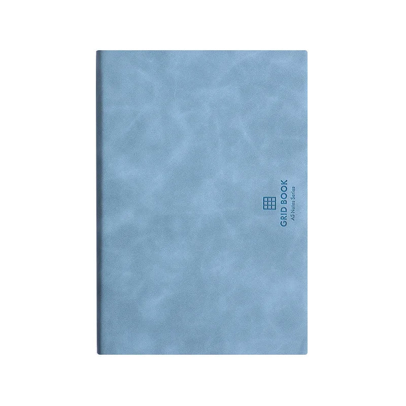 A5/B5 Thickened Notebook – Grid Square Diary & Sketchbook (100 Sheets)