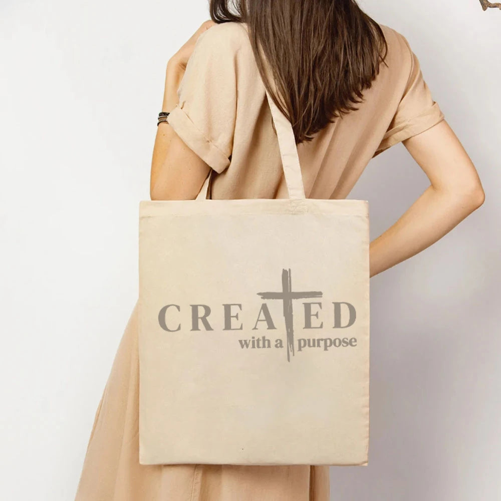 Created With a Purpose - Tote Bag