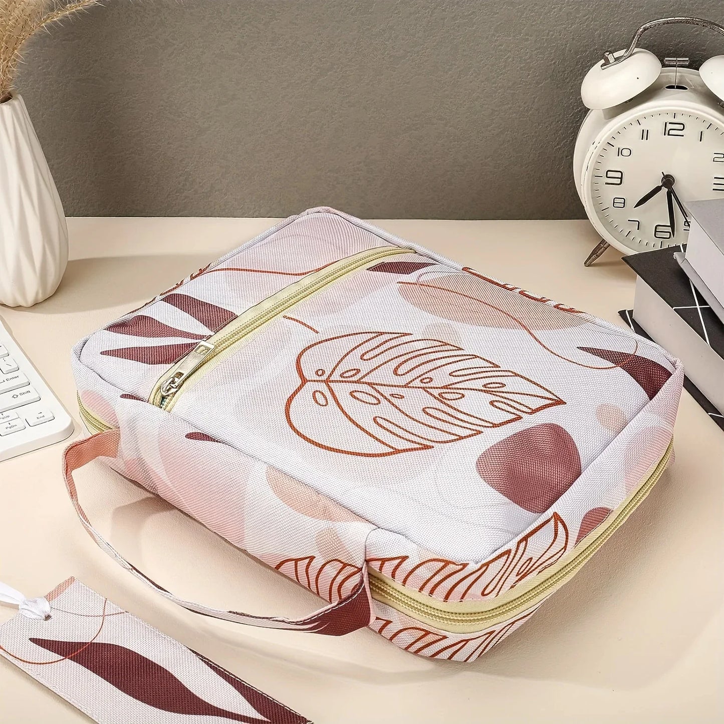 Bible Cover with Bookmarks – Portable Carrying Case & Christian Gift Idea