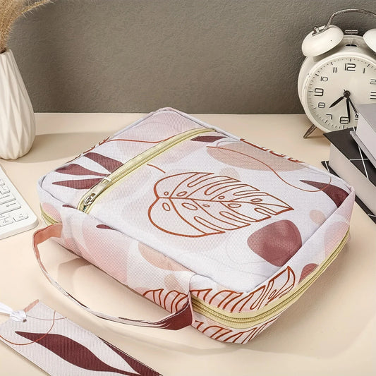 Bible Cover with Bookmarks – Portable Carrying Case & Christian Gift Idea