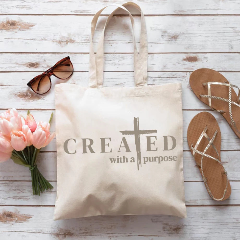 Created With a Purpose - Tote Bag